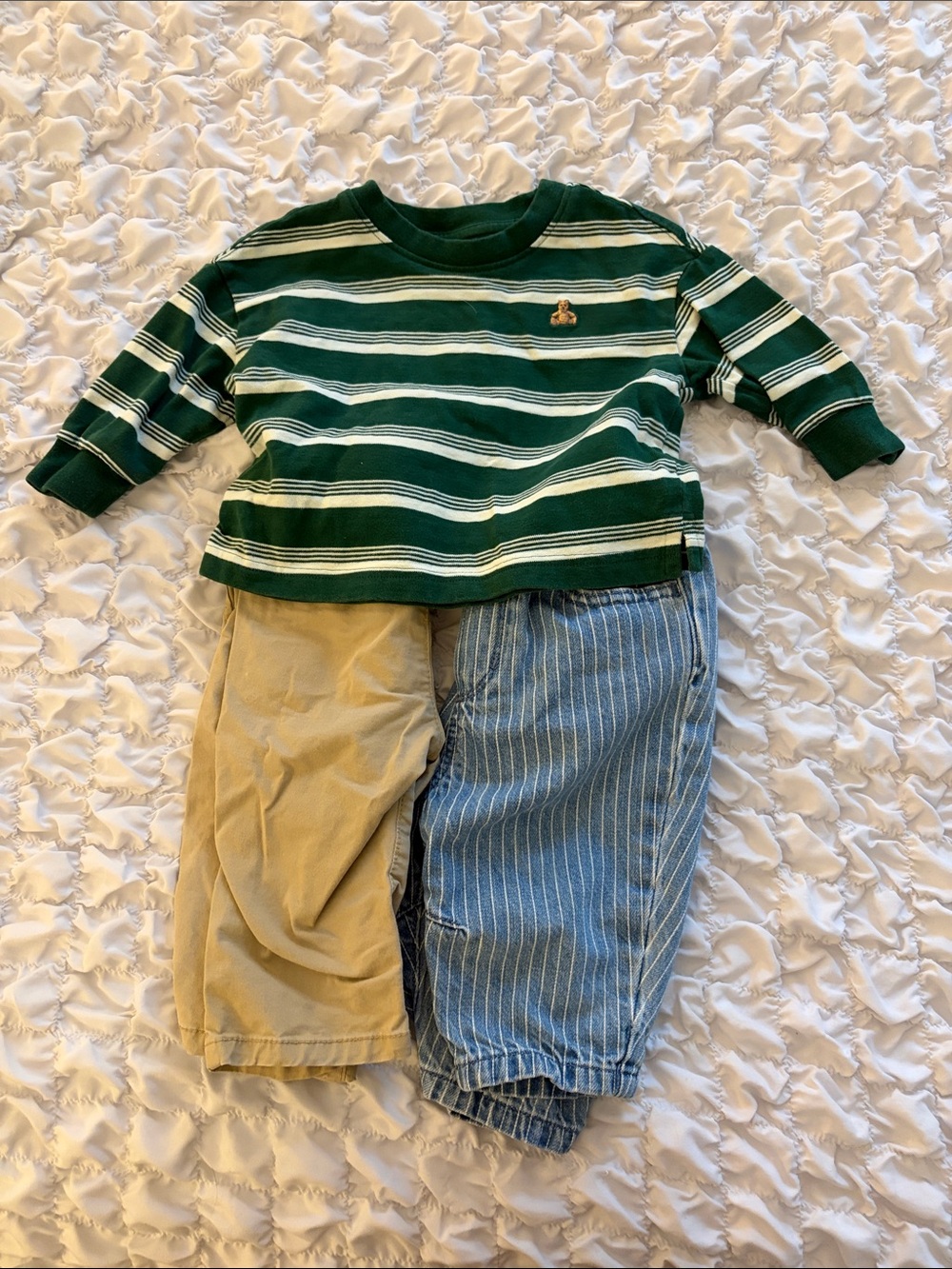 Baby boy shirt and pants bundle